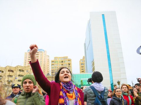Bakı Şəhər İcra Hakimiyyəti qadınların yürüşünə icazə vermədi