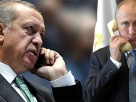 Putin Ərdoğana zəng etdi