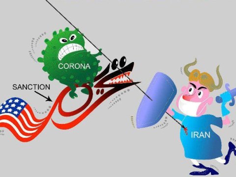 Rəssamlar dünyadan İranı koronavirusla baş-başa qoymamağa səslədi - FOTOLAR