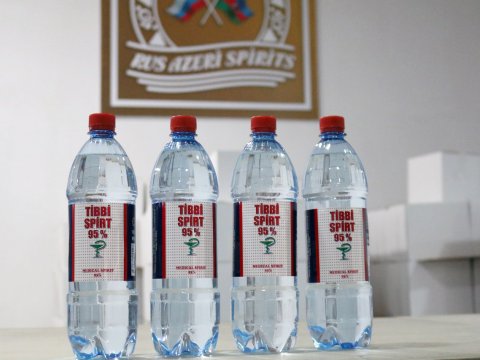 Daha bir müəssisə tibbi spirt istehsalına başlayıb
