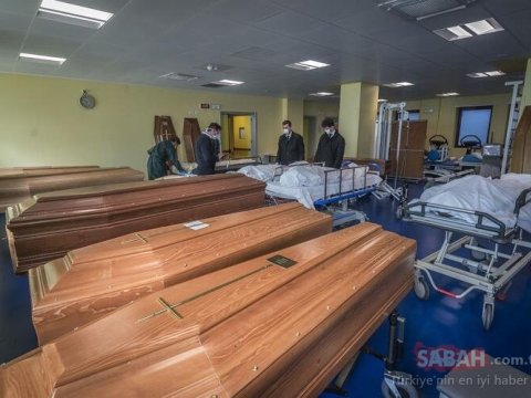 Koronavirus İtaliyanı cənginə alıb - Tabutlar hazır vəziyyətdə - FOTO