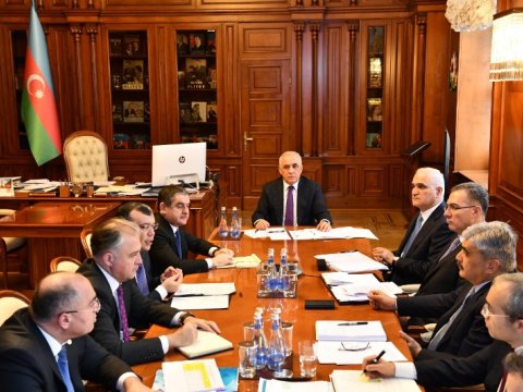 Nazirlər Kabineti Prezidentin sərəncamına görə TƏCİLİ toplandı