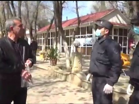 Cəlilabadda karantin rejimini pozanlara xəbərdarlıq - FOTO