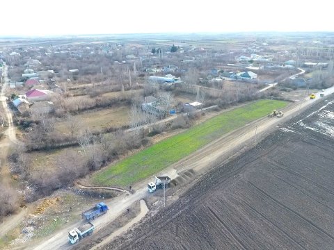 Tərtərdə 10 cəbhəyanı kəndi birləşdirən yol yenidən qurulur - FOTO