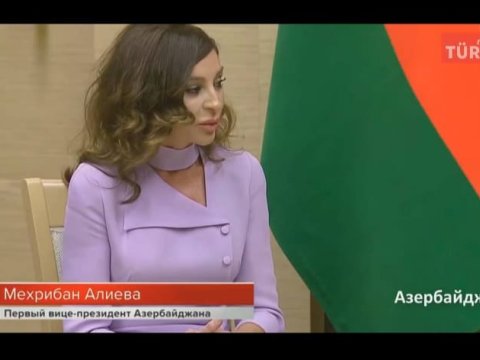 Qırğızıstan televızıyasında Mehriban Əliyevanın milli mədəniyyətə verdiyi töhfələrdən danışıldı