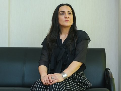 Şəhidin xanımı koronavirusla mübarizəyə dəstək oldu