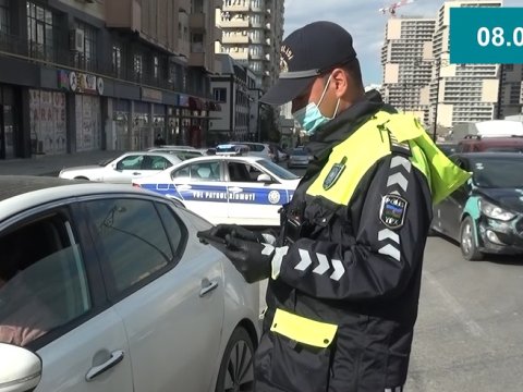 Karantin qaydalarını pozan sürücülərin sayı AÇIQLANDI