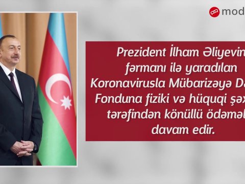 Koronavirusla Mübarizəyə Dəstək Fonduna ən çox yardım köçürənlər - SİYAHI  