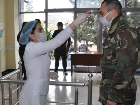 FHN-də qanvermə aksiyası keçirilib - FOTO