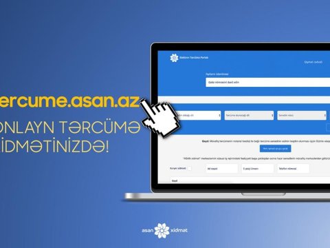 www.tercume.asan.az - onlayn tərcümə saytı fəaliyyət göstərir
