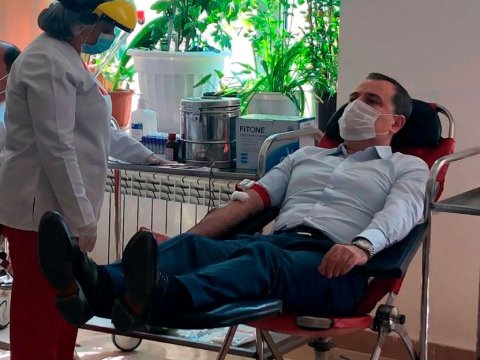 Təhsil Nazirliyi qanvermə aksiyasına qoşuldu - FOTO