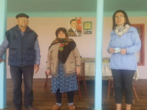 Jalə Əliyeva seçiciləri ilə görüşüb - FOTO