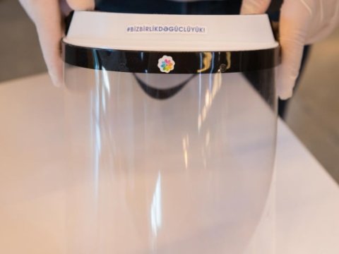 Polis və jurnalistlər üz sipəri ilə təmin olunacaqlar