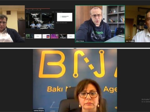Bakı Nəqliyyat Agentliyində videokonfrans olub