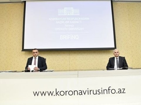 Operativ Qərargah brifinq keçirir - Canlı