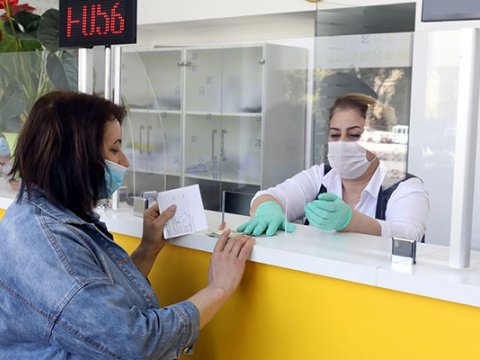 Poçt şöbələrində birdəfəlik ödənişlərin verilməsi yekunlaşır - Fotolar