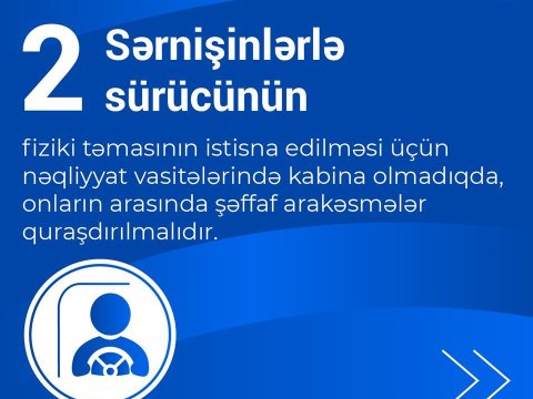 İctimai nəqliyyatda koronavirusa dair yeni QAYDALAR