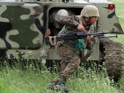 Ermənilər Qarabağda hərbi təlimlərə başlayıb