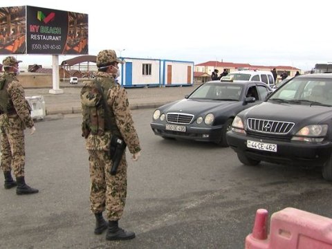 4 şəhər və 1 rayona giriş-çıxışa QADAĞA