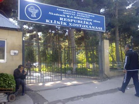 Respublika Klinik Xəstəxanasında koronavirusa kütləvi yoluxma iddialarına RƏSMİ CAVAB