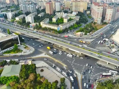“20 Yanvar” dairəsi ətrafında yenidənqurma işləri yekunlaşdı - FOTO