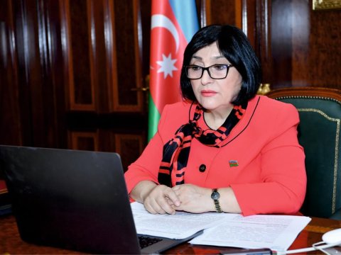 Sahibə Qafarova videokonfrans formatında seçicilərini qəbul etdi