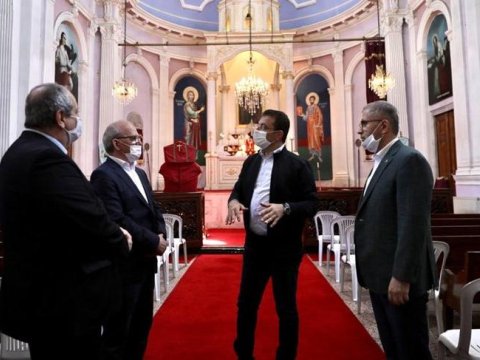İstanbul merindən erməni kilsəsindəki olaya REAKSİYA 