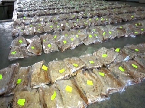 Yemişin içində 545 kiloqram 105 qram heroin AŞKARLANDI-FOTOLAR  