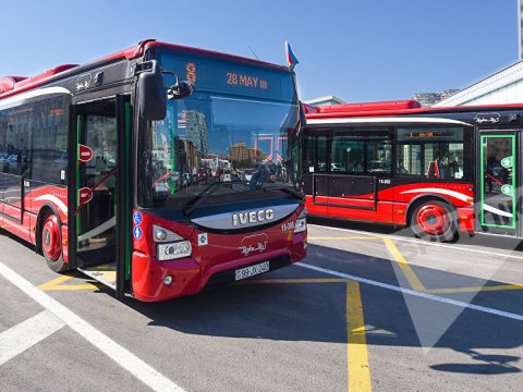 Avtobuslarda kondisionerlərin işə salınmasına göstəriş verildi