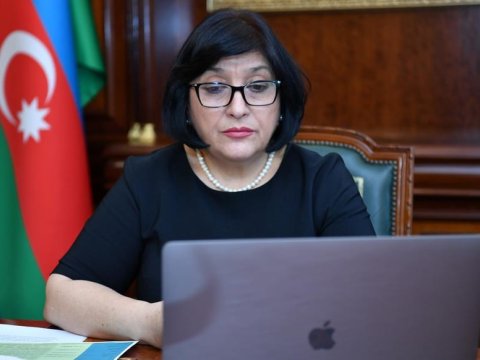 Sahibə Qafarova nümayəndə heyətlərinin rəhbərlərini onlayn TOPLADI