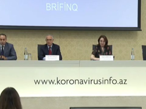 Operativ Qərargahda növbəti brifinq - Canlı