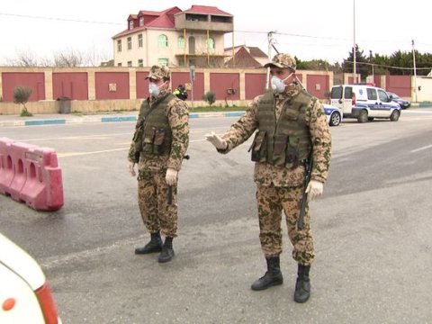 Karantin postlarından keçmək istəyən 3158 nəqliyyat vasitəsi CƏRİMƏLƏNİB