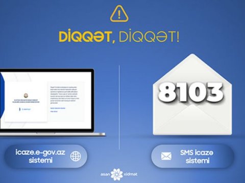 SMS icazə sistemində YENİLİK - VİDEO