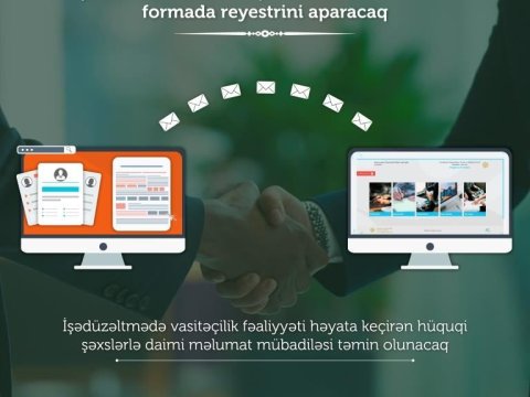 İşədüzəltmə agentliklərinin elektron reyestri aparılacaq