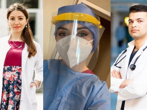 Koronavirusla mübarizə aparan könüllü həkimlər: “Aylardı evə getmirik” 