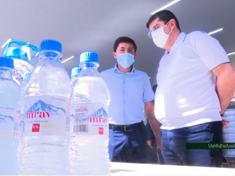 Ermənilər Kəlbəcər suyunu “Murov” brendi ilə xaricə satacaq – FOTO