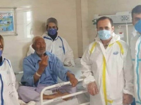 İranda 109 yaşlı kişi koronavirusdan sağalıb