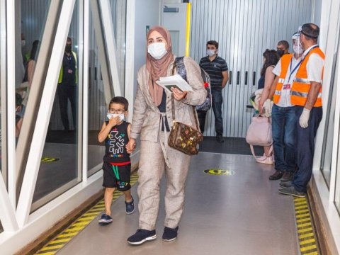 Rusiyadan 233 nəfər Vətənə gətirildi - FOTOLAR