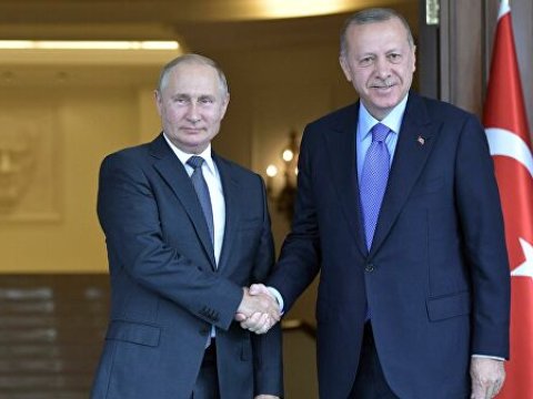 Putin Ərdoğan Aya Sofya məbədini müzakirə etdilər