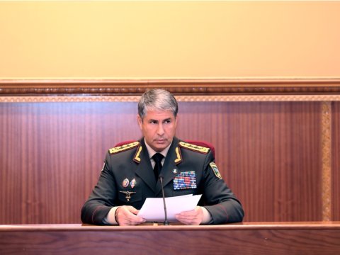 Vilayət Eyvazov gənc zabitləri xidməti yerə göndərdi - FOTO