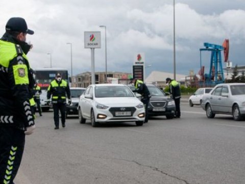 Karantin postlarından 385 maşın geri qaytarıldı  