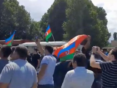 Şəhid mayor Namiq Əhmədov dəfn olundu - VİDEO