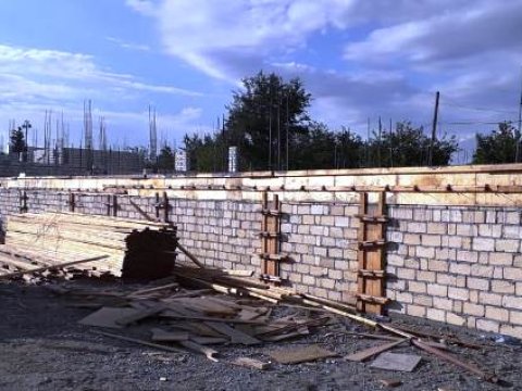 Mehriban Əliyevanın tapşırığı ilə Goranboyda məktəb tikilir - FOTO