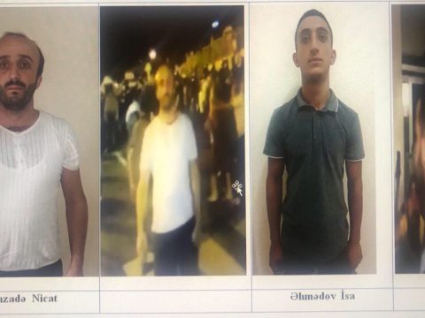 Milli Məclisə hücum edənlər SAXLANILDI - FOTO