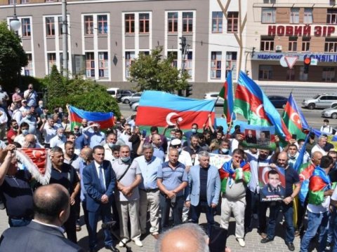 Kiyevdə Azərbaycan diasporunun izdihamlı AKSİYASI