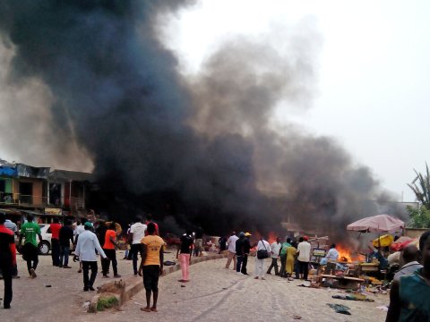 Nigeriyada bomba partladı - 7 ölü