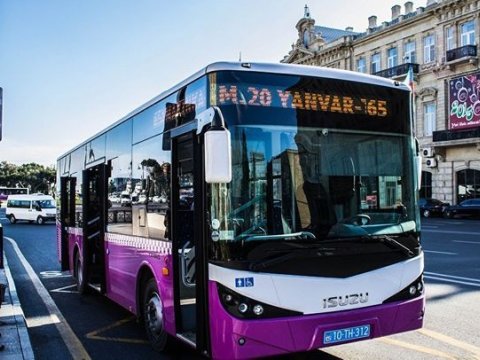 Azərbaycanda sərnişindaşıma 49,5 faiz azalıb