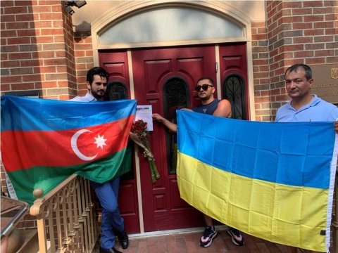 Azərbaycanlılar Ukraynaya belə dəstək oldular