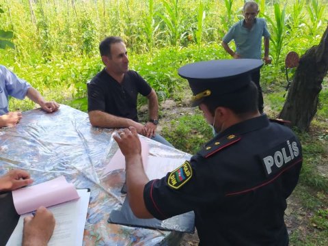 Şəkidə məclis təşkil edən şəxs cərimələndi