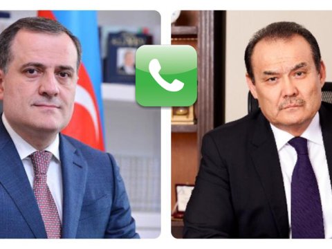 Ceyhun Bayramov Türk Şurasının baş katibi ilə danışdı